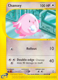 Chansey 69/147 - Aquapolis-1