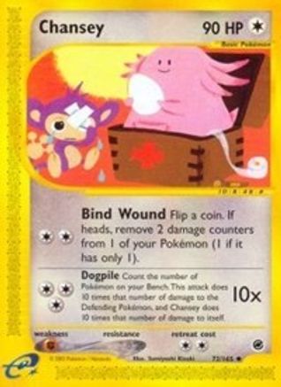 Chansey 72/165 - Expedition-1