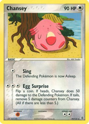 Chansey/112 - FireRed & LeafGreen Reverse Holofoil-1