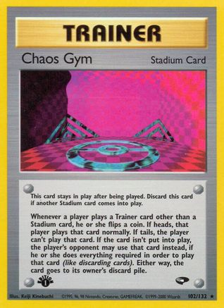 Chaos Gym 102/132 - Gym Challenge-1
