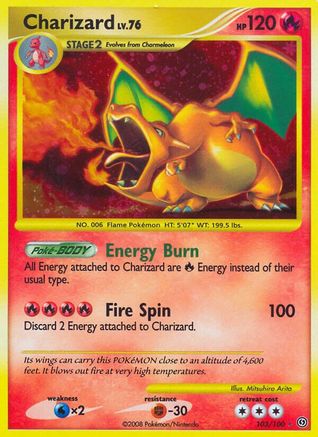 Charizard/100 - Stormfront Holofoil-1
