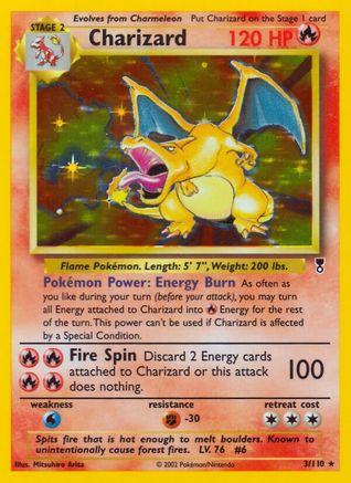 Charizard/110 - Legendary Collection Reverse Holofoil-1