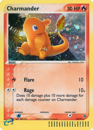 Charmander/97 - Dragon Holofoil-1