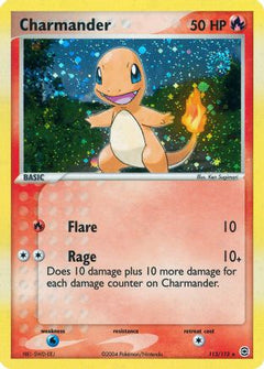 Charmander - 113/112/112 - FireRed & LeafGreen Holofoil-1