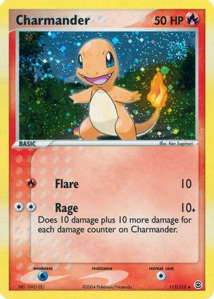 Charmander - 113/112/112 - FireRed & LeafGreen Holofoil-1