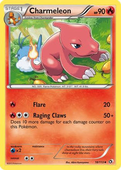 Charmeleon 18/113 - Legendary Treasures Reverse Holofoil-1