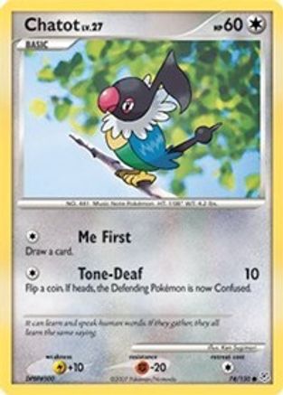 Chatot/130 - Diamond and Pearl-1