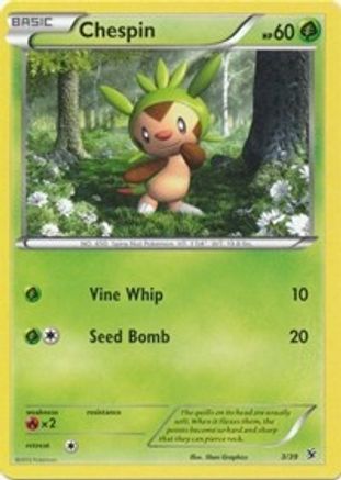 Chespin/39 - Kalos Starter Set-1