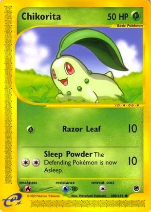 Chikorita (100)/165 - Expedition-1
