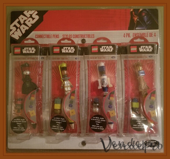 LEGO Star Wars Connect & Build 4-Pen Pack – Series 1 (2010)