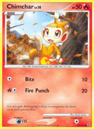 Chimchar 70/127 - Platinum-1