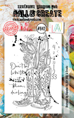 AALL and Create Stamp Set - 842 - Boots On-1