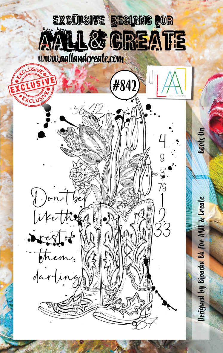 AALL and Create Stamp Set - 842 - Boots On-1