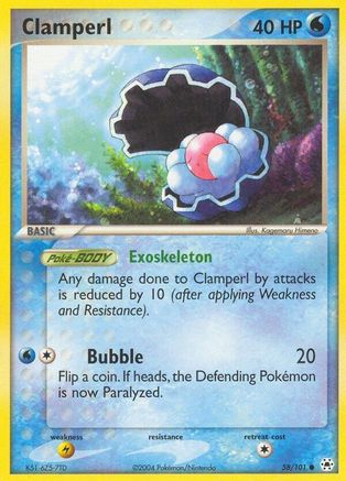Clamperl 58/101 - Hidden Legends-1