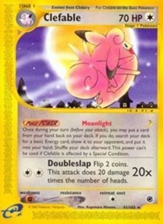 Clefable (41) 41/165 - Expedition-1