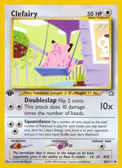 Clefairy 30/111 - Neo Genesis 1st Edition-1