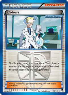 Colress (Team Plasma) 118/135 - Plasma Storm Reverse Holofoil-1