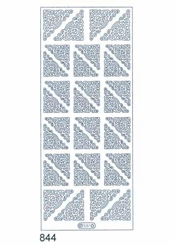 Deco Stickers - Swirl Corners-1