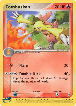 Combusken - 27/109 27/109 - Ruby and Sapphire-1