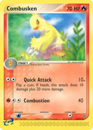 Combusken/97 - Dragon Reverse Holofoil-1