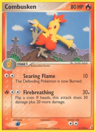 Combusken - 031/100/100 - Crystal Guardians-1