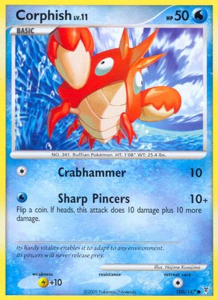 Corphish/147 - Supreme Victors Reverse Holofoil-1