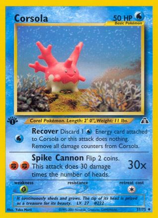 Corsola 37/75 - Neo Discovery Unlimited-1