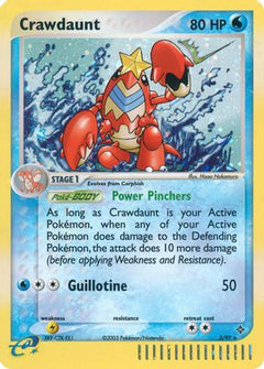 Crawdaunt - 3/97 3/97 - Dragon Reverse Holofoil-1