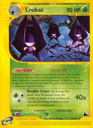Crobat (6)/144 - Skyridge-1