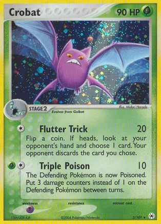 Crobat/101 - Hidden Legends Holofoil-1