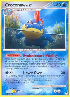 Croconaw/123 - Mysterious Treasures Reverse Holofoil-1