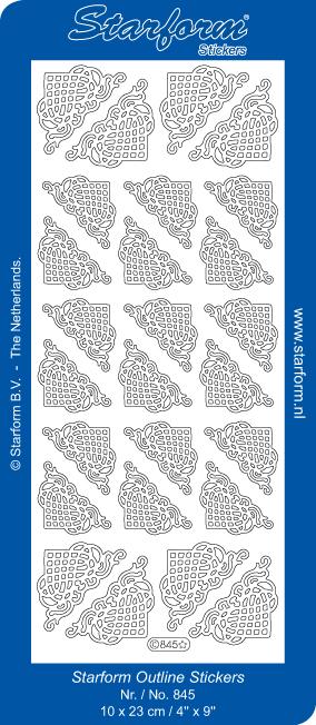 Deco Stickers - Decorative Corners-1