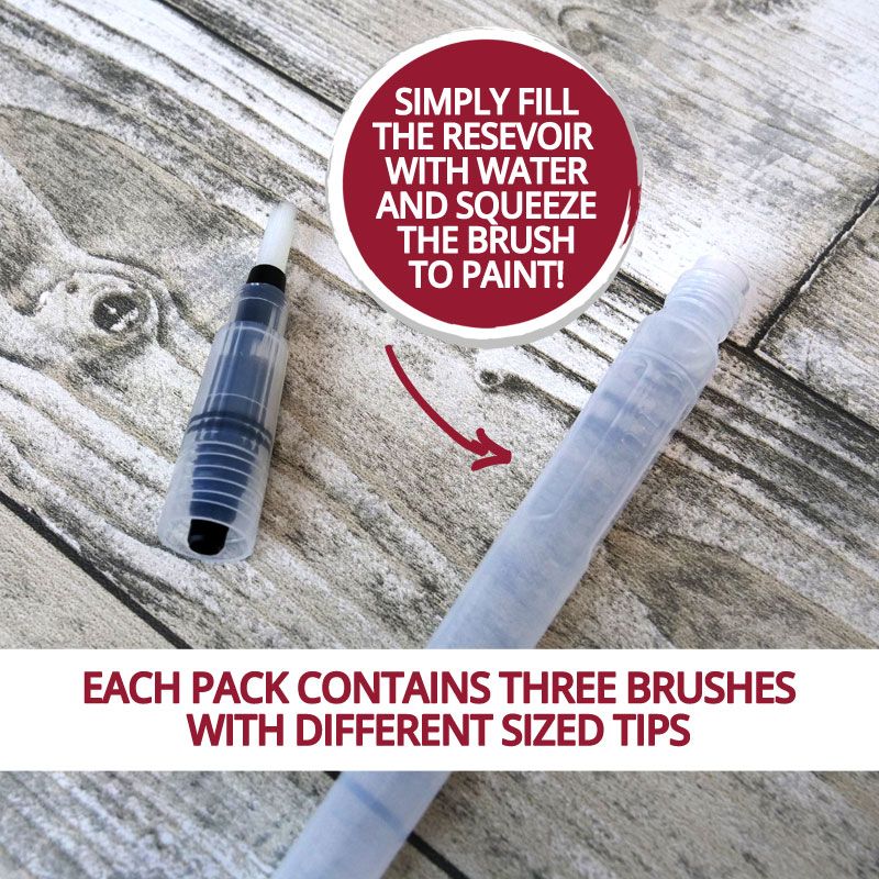 Premier Craft Tools - Waterbrush Trio-6