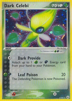 Dark Celebi 4/101 - Hidden Legends Holofoil-1