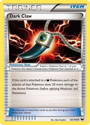Dark Claw 92/108 - Dark Explorers-1