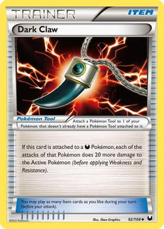 Dark Claw 92/108 - Dark Explorers-1