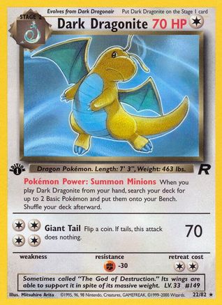 Dark Dragonite (22) 22/82 - Team Rocket-1
