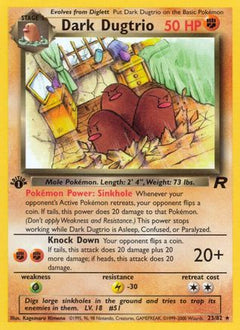 Dark Dugtrio (23) 23/82 - Team Rocket Unlimited-1