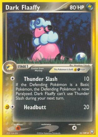 Dark Flaaffy 33/109 - Team Rocket Returns-1