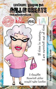 AALL and Create Stamp Set - 845 - Growing Older-1