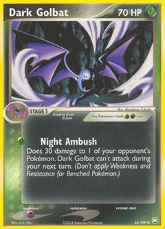 Dark Golbat 34/109 - Team Rocket Returns-1