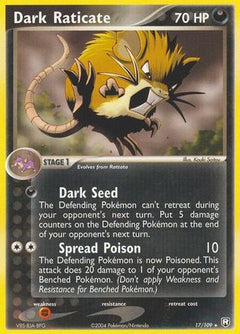 Dark Raticate 17/109 - Team Rocket Returns Reverse Holofoil-1