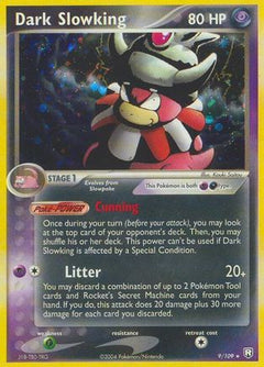 Dark Slowking 9/109 - Team Rocket Returns Holofoil-1