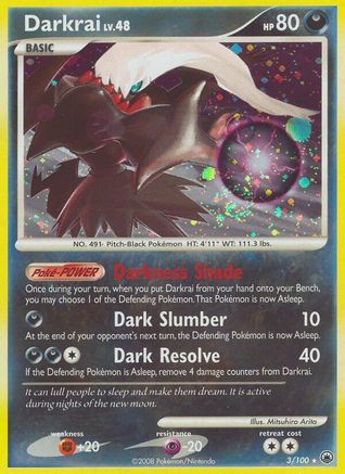 Darkrai/100 - Majestic Dawn Reverse Holofoil-1