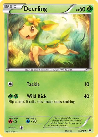 Deerling/98 - Emerging Powers Reverse Holofoil