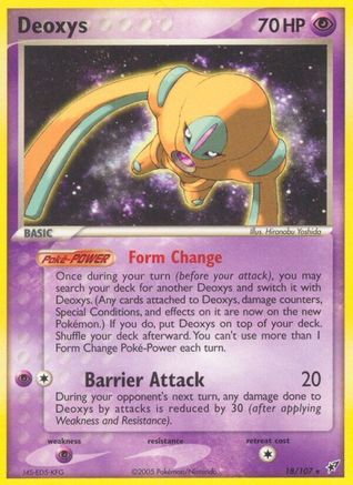 Deoxys (Defense Forme)/107 - Deoxys Reverse Holofoil-1