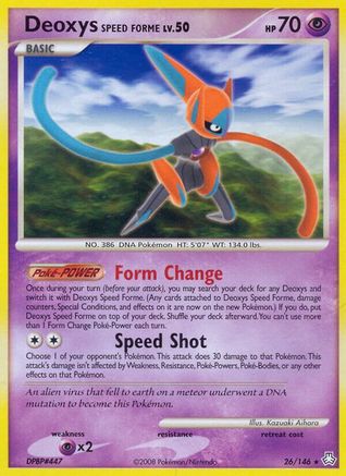 Deoxys Speed Forme/146 - Legends Awakened Reverse Holofoil-1