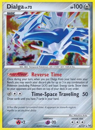 Dialga (5)/127 - Platinum Reverse Holofoil-1