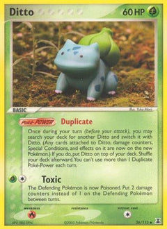 Ditto (Bulbasaur) 36/113 - Delta Species Reverse Holofoil-1