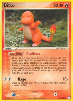 Ditto - 037/113 (Charmander) 37/113 - Delta Species Reverse Holofoil-1